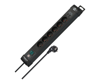 Listwa zasilająca BRENNENSTUHL LISTWA ZASILAJĄCA "PREMIUM-LINE" 6GN 3M USB-C PD 30W USB-A
